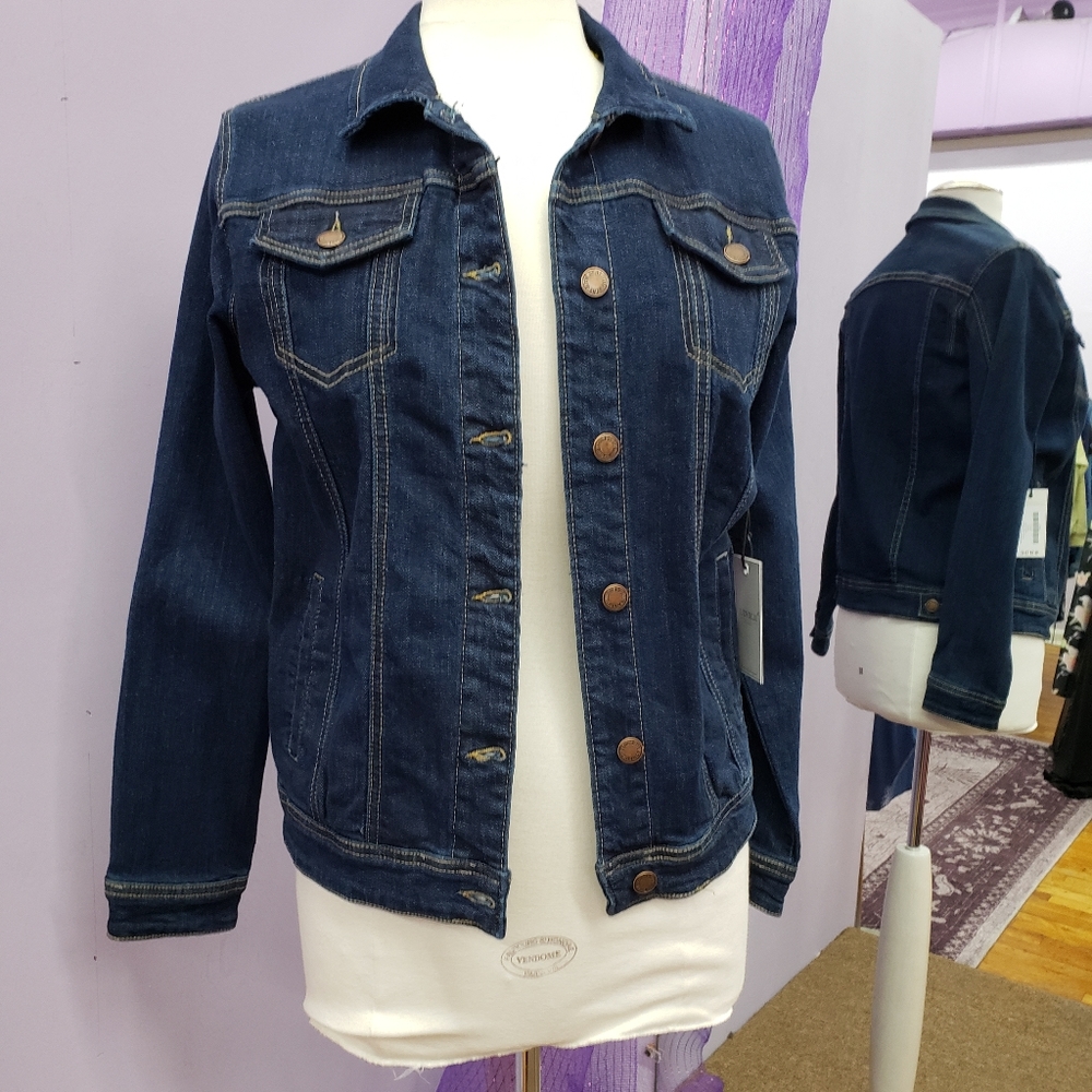 Judy Blue Dark Blue Jean Jacket